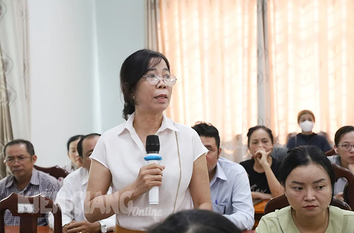 Đại biểu Quốc hội đơn vị tỉnh Kiên Giang tiếp xúc cử tri nơi cư trú